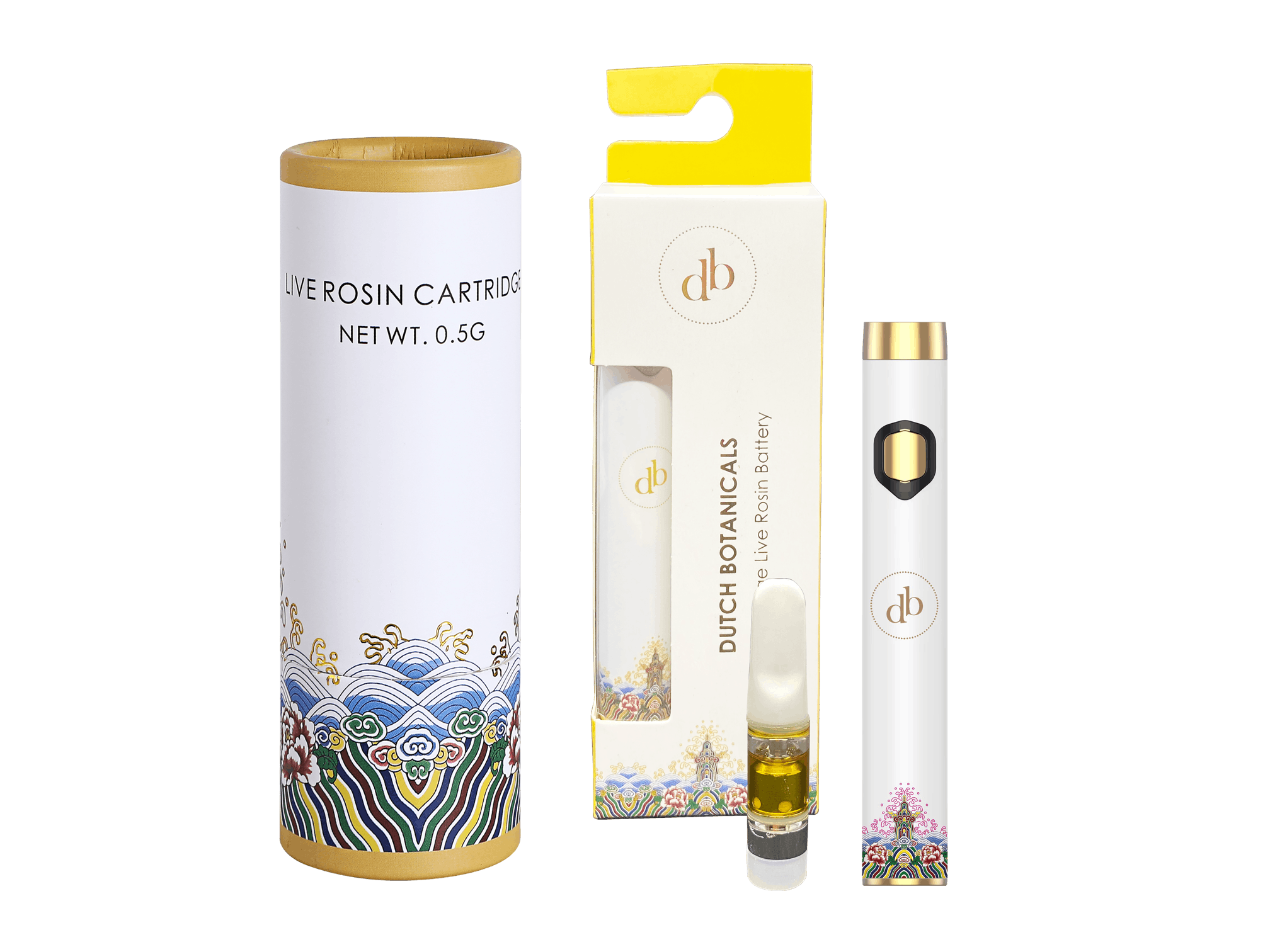 Dutch Botanicals - Live Rosin Cartridge - Sugar Cookies (I)