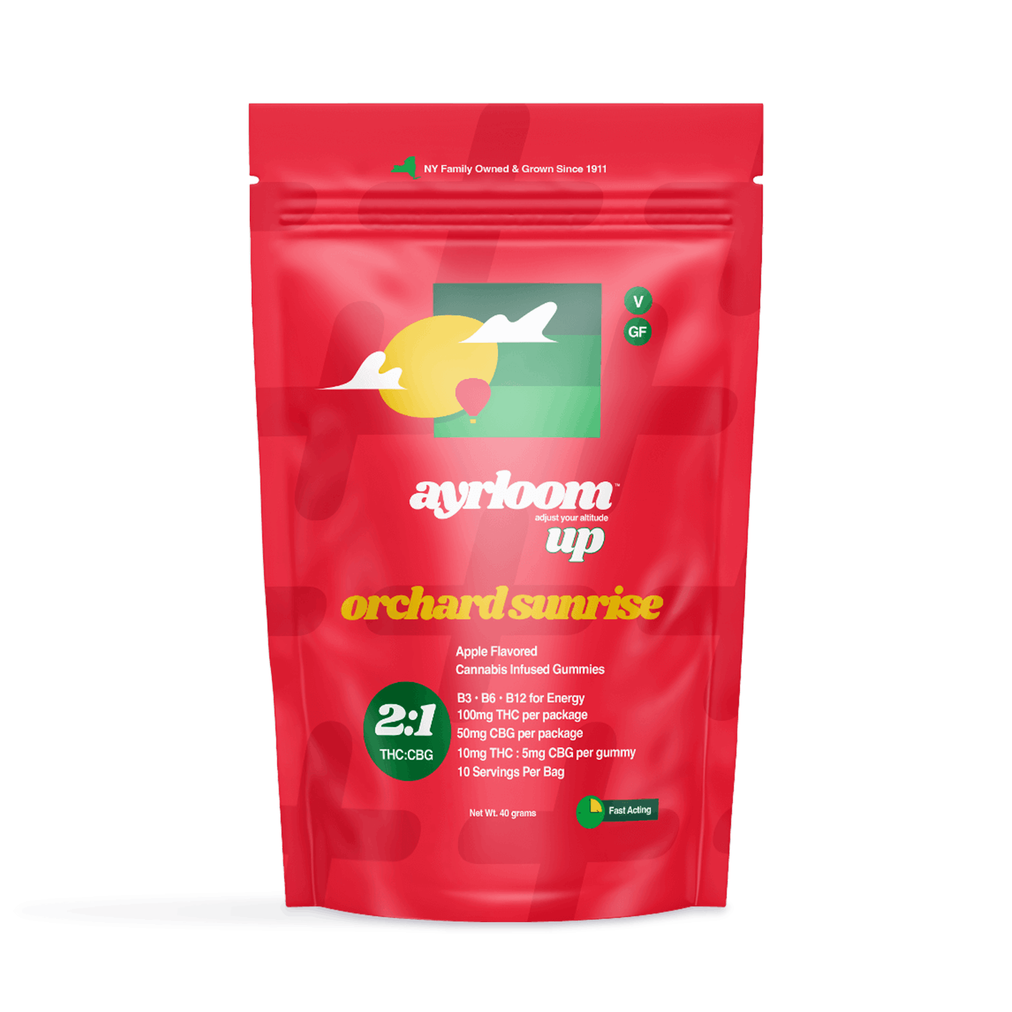 Up" 2:1 Orchard Sunrise Infused Gummies | 100mg